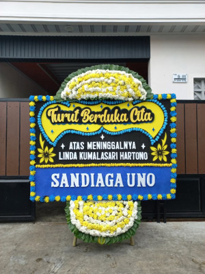 Papan Bunga Duka di Rimbo Kaluang